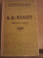 Alfred De Musset Morceaux Choisis Didier Pirvat - Other & Unclassified