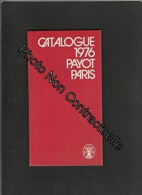 Catalogue 1976 De Payot Paris - Other & Unclassified