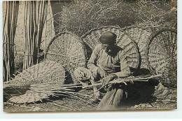 Syrie - RPPC - Syrian Basket Maker - Basketwork - Vannerie - Syrien