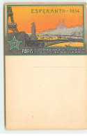 PARIS Exposition - Esperanto 1914 - Kongreso - Tour Eiffel - Expositions