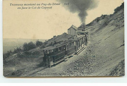 Tramway Montant Au Puy-de-Dôme En Face Le Col De Ceyssat - Sonstige & Ohne Zuordnung