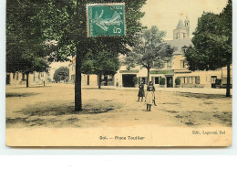 DOL - Place Toullier (toilée Couleur) - Dol De Bretagne