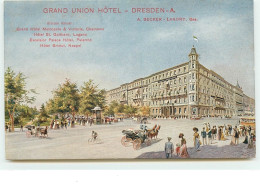 DRESDEN - Grand Union Hôtel - A. Becker - Landry - Dresden