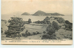 TERRE-DE-HAUT (Saintes) - La Batterie De La "Tête-Rouge" Et L'Ilet à Cabrits - Other & Unclassified