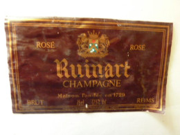 Champagne Rosé RUINART - REIMS - Champagner