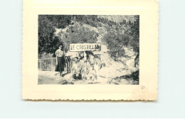 Photo - LE CRISTALLAN - Couple Près D'un Pont - 1960 - Format 11 X 8 Cm - Other & Unclassified