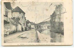 NOYERS - Les Vieilles Tours - Les Bords Du Serein - N°176 - Cliché E. Lenoble - Noyers Sur Serein