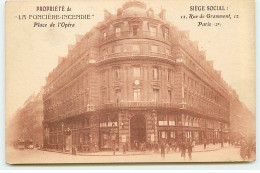 PARIS IX - Propriété De Ma Foncière-Incendie - Place De L'Opéra - Assurances - Distrito: 09