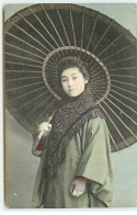 Japon - Jeune Femme Sous Une Ombrelle - Sonstige & Ohne Zuordnung