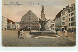 Allemagne - ZITTAU - Neustadt Mit Herkules-Brunnen - Une Fontaine - Zittau