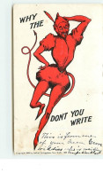 Why The Devil Dont You Write - Diable - Advertising
