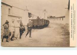 Visita Real A Las Bodegas "Merito Y Misa -Ferro-Carril Para El Servicio De Las Bodegas  (carte Issue D'un Livret) - Altri & Non Classificati