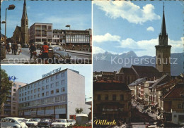 72157355 Villach Kaernten Strassenpartie Kirche Hotel City Villach-Innere Stadt - Autres & Non Classés