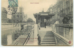 Tout PARIS VI - Vue De Petit Bras De La Seine Du Chemin De Fer D'Orléans Au Pont Saint-Michel - Fleury N°83 - Arrondissement: 06