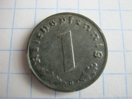 Germany 1 Reichspfennig 1943 D - 1 Reichspfennig