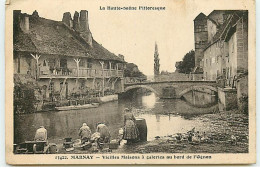 MARNAY - Vieilles Maisons à Galeries Au Bord De L'IOgnon - Sonstige & Ohne Zuordnung