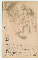 RPPC - Sénégal - OUAKAM - Femme Portant Son Bébé Dans Le Dos - Sénégal