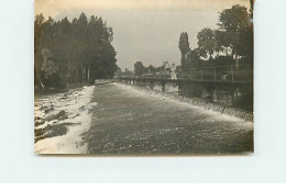 Photo - NOGENT-SUR-SEINE - 1904 - Déversoir Et Passerelle - Format 11 X 8 Cm - Nogent-sur-Seine