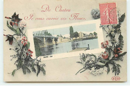 CHATOU - De Chatou Je Vous Envoie Ces Fleurs - Pont - ELD - Chatou