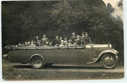 Carte Photo - LOURDES - Les Cars Bigourdans - Excursion 1929 - Lourdes