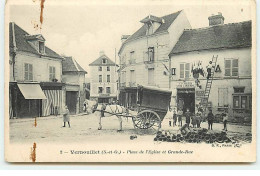 VERNOUILLET - Place De L'Eglise Et Grande-Rue - Secours Centre Incendie - Vernouillet