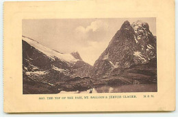 Nouvelle-Zélande - The Top Of The Pass - Mt Balloon & Jervois Glacier - Nueva Zelanda