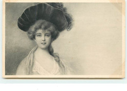 Portrait D'une Jeune Femme Avec Un Chapeau - Mujeres