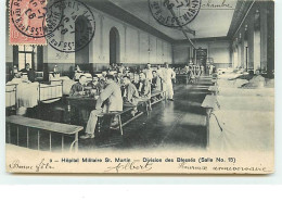 PARIS - Hôpital Militaire St.Martin - Division Des Blessés (Salle N°15) - Salute, Ospedali