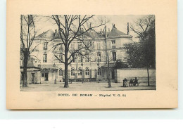 PARIS - Hotel De Rohan - Hoîtal V.G. 81 - Health, Hospitals