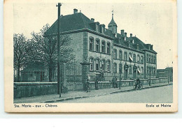 SAINTE-MARIE-AUX-CHENES - Ecole Et Mairie - Andere & Zonder Classificatie