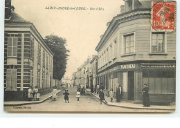 SAINT-ANDRE DE L'EURE - Rue D'Ivry - Café Du Siècle Raveneau - Sonstige & Ohne Zuordnung