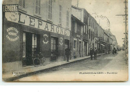 PLAISANCE-DU-GERS - Rue Adour - Mercerie L'Epargne - Autres & Non Classés