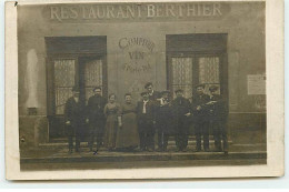 Carte-Photo Grand-Didier LYON - Restaurant Berthier, Comptoir De Vin à Porte-Pot - Lyon 1