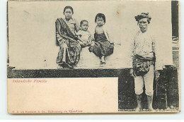 Indonésie - Inlandsche Familie - Indonésie