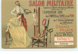 Salon Militaire - Grand Palais - Exposition D'Oeuvres Artistiques Des Officiers .... Coopération Libre Des Armées - Expositions