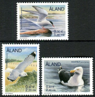 ALAND 2000 - AVES - PAJAROS - YVERT 168/170** - Seagulls