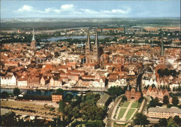 72156831 Luebeck Altstadt Hansestadt Fliegeraufnahme Luebeck - Lübeck