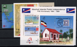 Marshall Inseln Block Nummer 3 - 6 Postfrisch - Marshall Islands