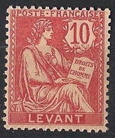 LEVANT - 1902-20 - N°YT. 14 - Type Mouchon 10c Rose - Neuf Luxe ** / MNH / Postfrisch - Neufs