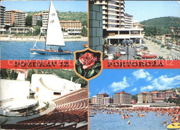 72156804 Portoroz Segelboot Freilichtbuehne Strand Hotels Portoroz - Eslovenia