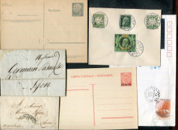 "WELTWEIT" Belegeposten, Rd. 80 Belege, Vgl. Fotos (R2062) - Lots & Kiloware (mixtures) - Max. 999 Stamps