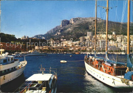 72156594 Monaco Le Port Le Palais Princier Et La Tete De Chien  - Sonstige & Ohne Zuordnung