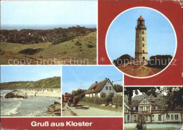 72156554 Kloster Hiddensee Panorama Leuchtturm Strand Griebenhaus Haus Wieseneck - Autres & Non Classés