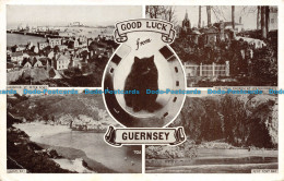 R118917 Good Luck From Guernsey. Multi View. 1953 - Welt