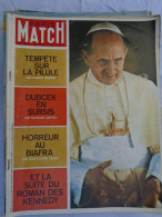 Magazine Paris Match - 1005- Août- 1968 - Dubcek En Sursis - Sonstige & Ohne Zuordnung