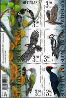 FINLANDIA 2001 - AVES - PAJAROS - YVERT HB-21** - Unused Stamps
