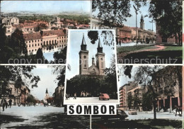 72156037 Sombor Panorama Ortsansichten Kirche Sombor - Serbia