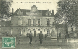 72  CHATEAU DU LOIR - HOTEL DE VILLE (ref 7043) - Chateau Du Loir