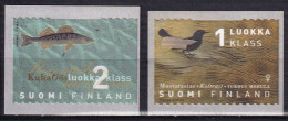 FINLANDIA 1998 - AVES - PAJAROS PECES - YVERT 1380/1381** - Fishes