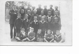 Photo Carte Une Classe En 1922  Anvaing   (Frasnes Les Anvaing) - Frasnes-lez-Anvaing